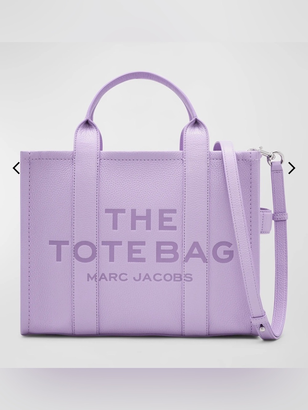 NWT Marc Jacobs The Tote Bag In Wisteria-MEDIUM LEATHER